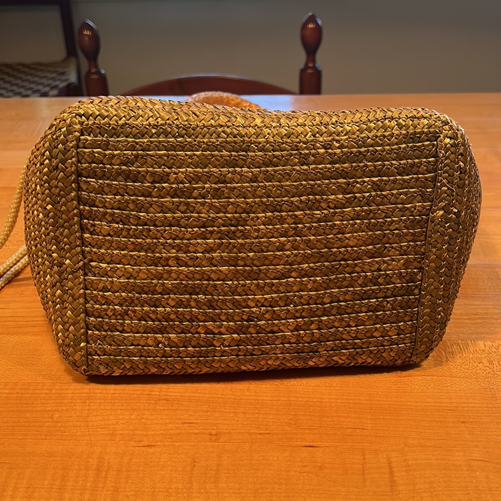 Warren Reed straw purse - Picture 3 of 6
